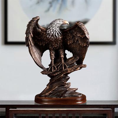 Eagle Statue Resin Ornament, Home Decor Office Decor Statue, Symbol Of Wealth Freedom Power, Birthday Holiday Gift
