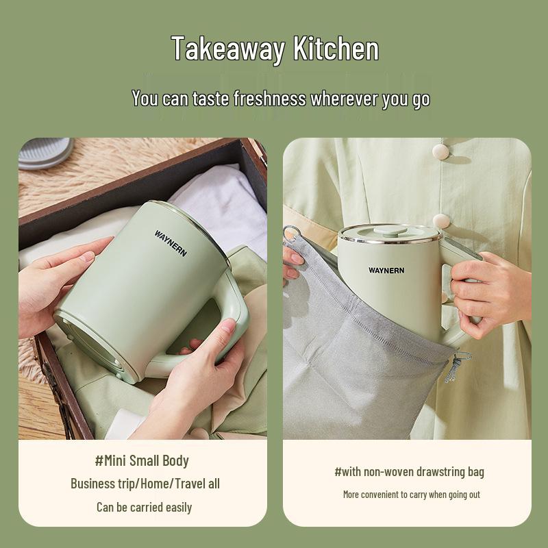 Portable Multifunctional Electric Heating Cup and Travel Kettle