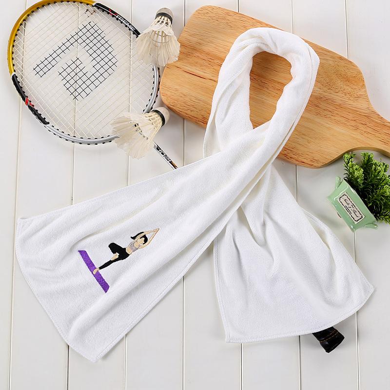 25*110cm Mikrofaser-Sporttuch, weich und schnelltrocknend, geeignet für Fitness Schweiß abwischen Yoga Marathon Lauftuch, Männer und Frauen