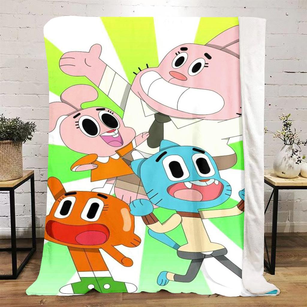 Friends Gumball Soft Comfortable All Seasons blanket Sofa Office Naps blanket Outdoor Travel throw Perfect Gift