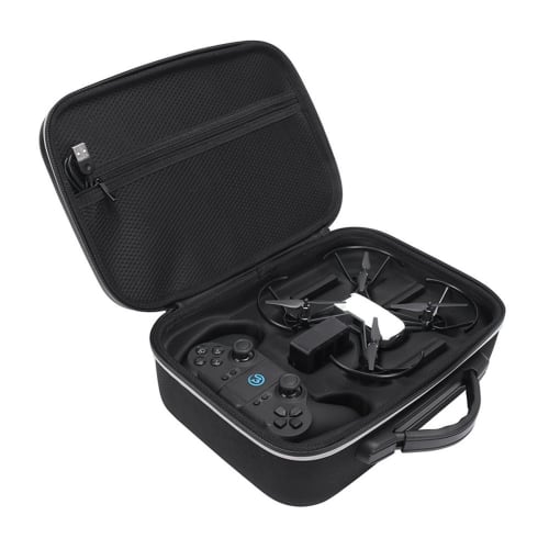 XBERSTAR DJI Tello Case, GameSir Controller, Genuine Charger, and 3 Batteries, Carrying Case, and Storage for Small Items like Propellers, Convenient