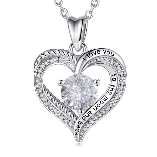 

Модное ожерелье с сердцебиением Encounter, женское ожерелье с подвеской в виде сердца, креативное ожерелье с подвеской Love