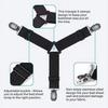 4pcs Triangle Bed Sheet Holder Adjustable Elastic Mattress Cover Corner Holder Clip Bed Gripper Suspender Fasteners Fixing Strap
