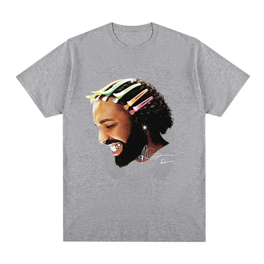 Rapper Drake for All The Dogs Pattern T-shirt Women's Hip Hop Fashion T-shirt Casual T-shirt Plus Size Street Clothing