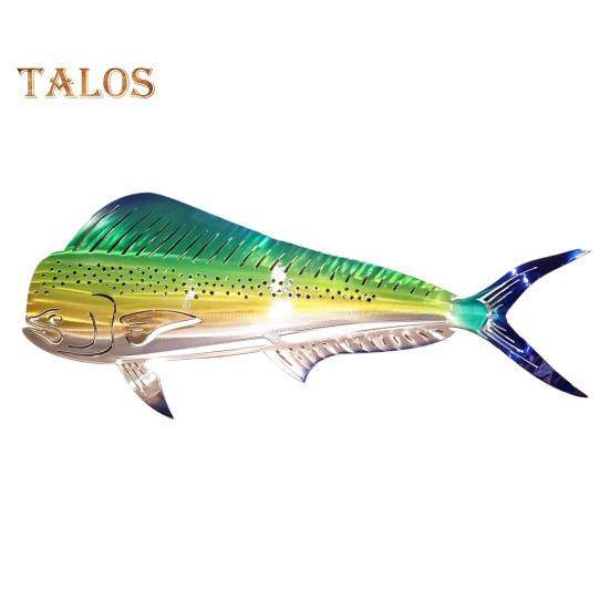 

Металевий декор для стін «Акула» з нержавіючої сталі Декорація на тему океану «Акула» для декору стін для віталень, спалень, офісів, коридорів C