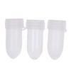 100Pcs Portable Flip Lid Transparent Capsule Storage Containers Pill Box