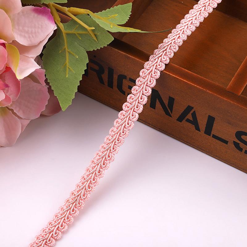 40 Yards Braided Lace Wedding Decoration Fabric Curve Lace Trim Ribbon DIY Craft Sewing Accessories Centipede Lace Wholesale