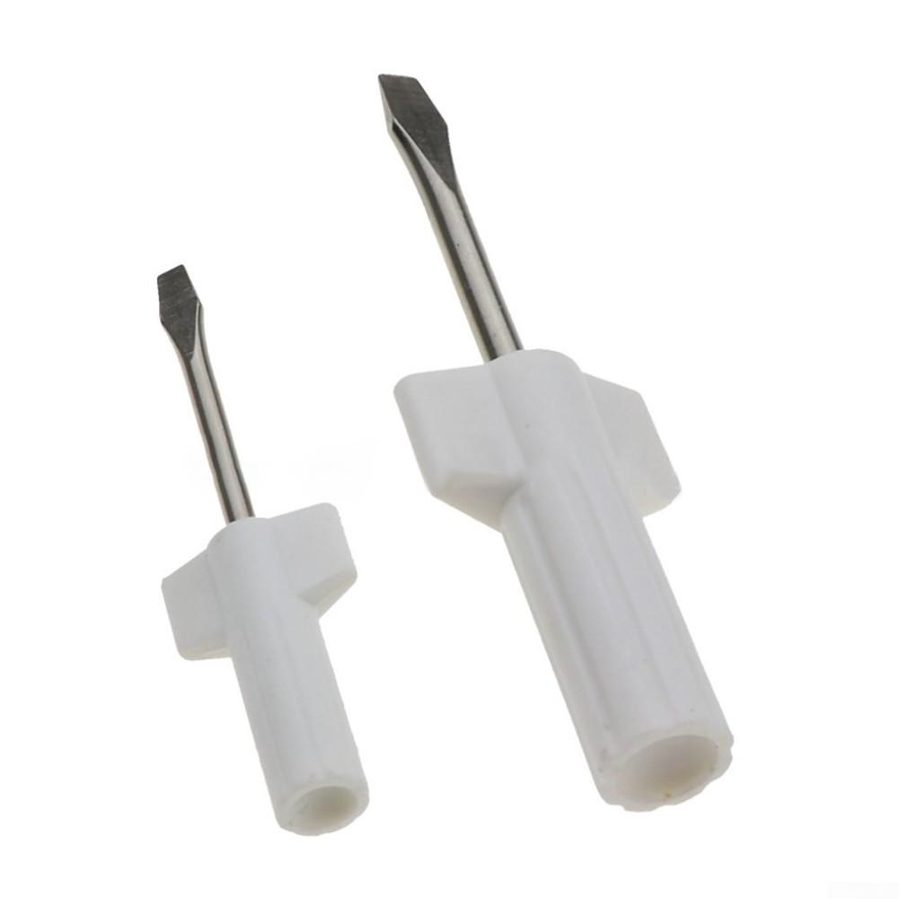 Durable Screwdriver Flathead For Singer Plastic+metal Repairing Tool