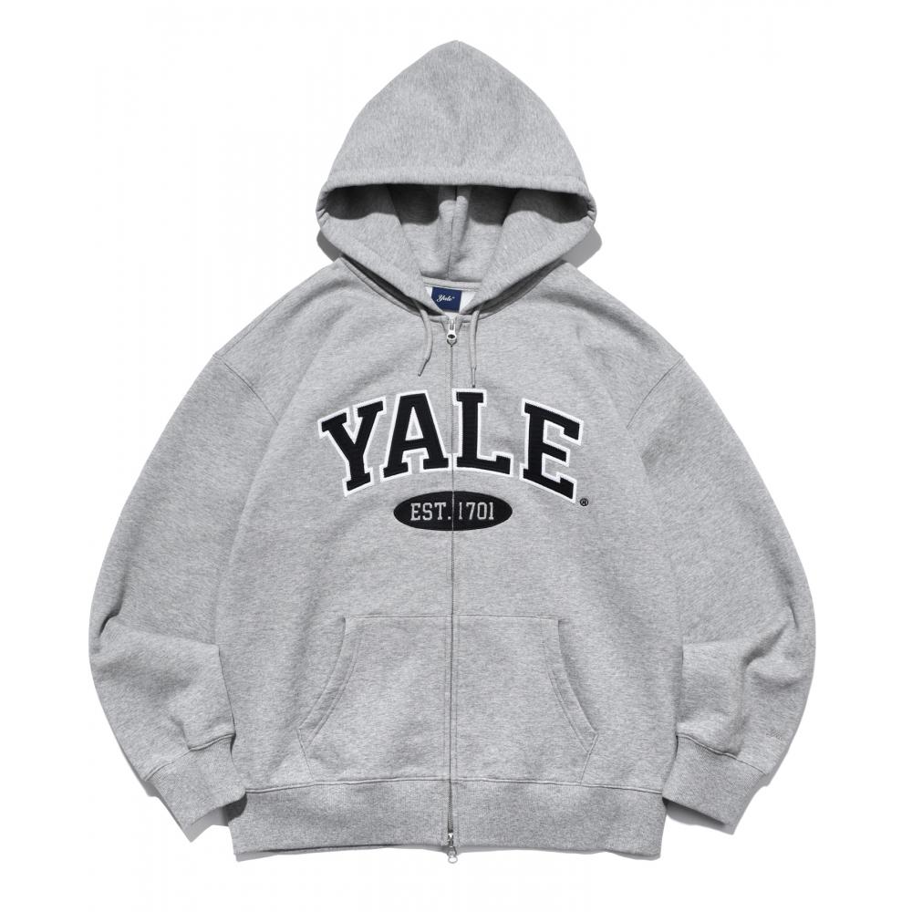 

ХУДИ НА МОЛНИИ YALE 2 TONE ARCH СЕРЫЙ