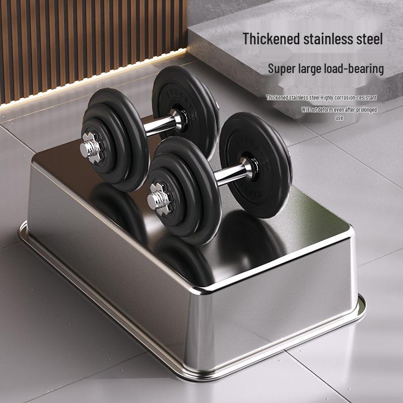 Extra Large Stainless Steel Top-Entry Cat Litter Box - Anti-Splash, Anti-Leakage, Semi-Enclosed Design
