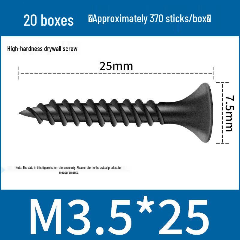 

High-Strength Black Drywall Screws