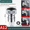 4/6-Minute Faucet Adapter & Spout Converter for Washing Machine Hose