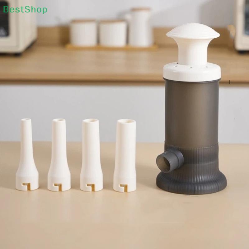 Manual Sausage Stuffer Maker Multifunctional Meat Filling Tool with Nozzles,Easy-to-Use for Homemade Sausages & Kitchen Cooking