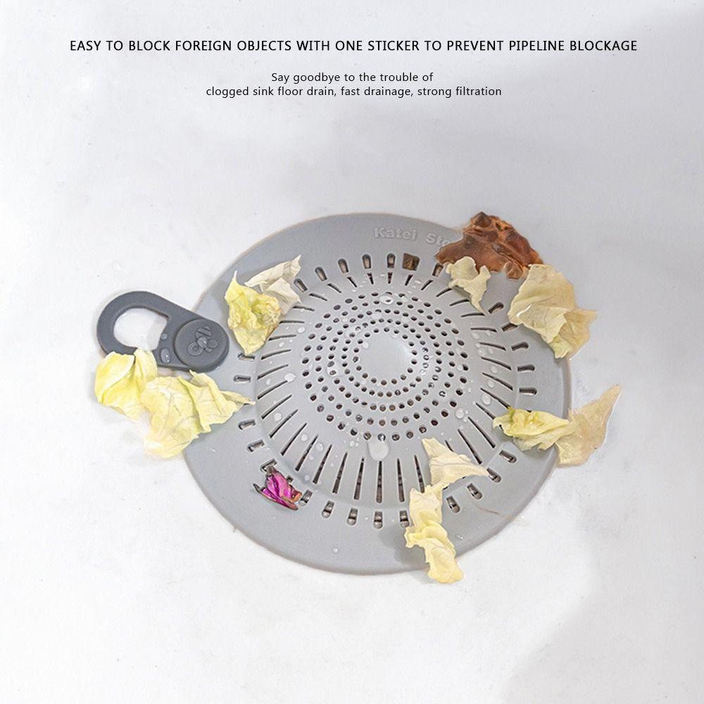 Floor Drain Mat Sink Strainer Anti-blocking Waste Catcher  Kitchen Bathroom Accessories