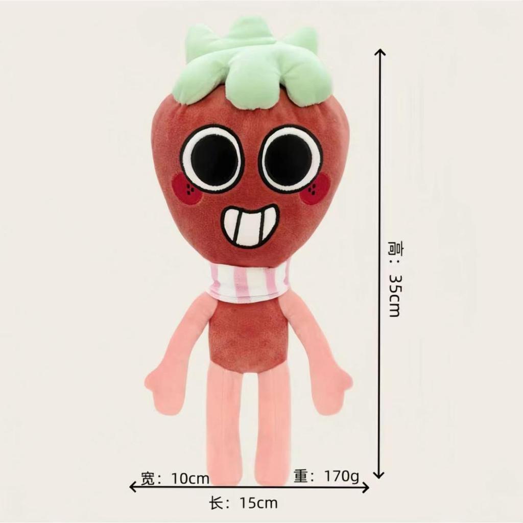 New Cross-border Dandy's World Plush Scraps, Game Merchandise Stuffed Plush Doll