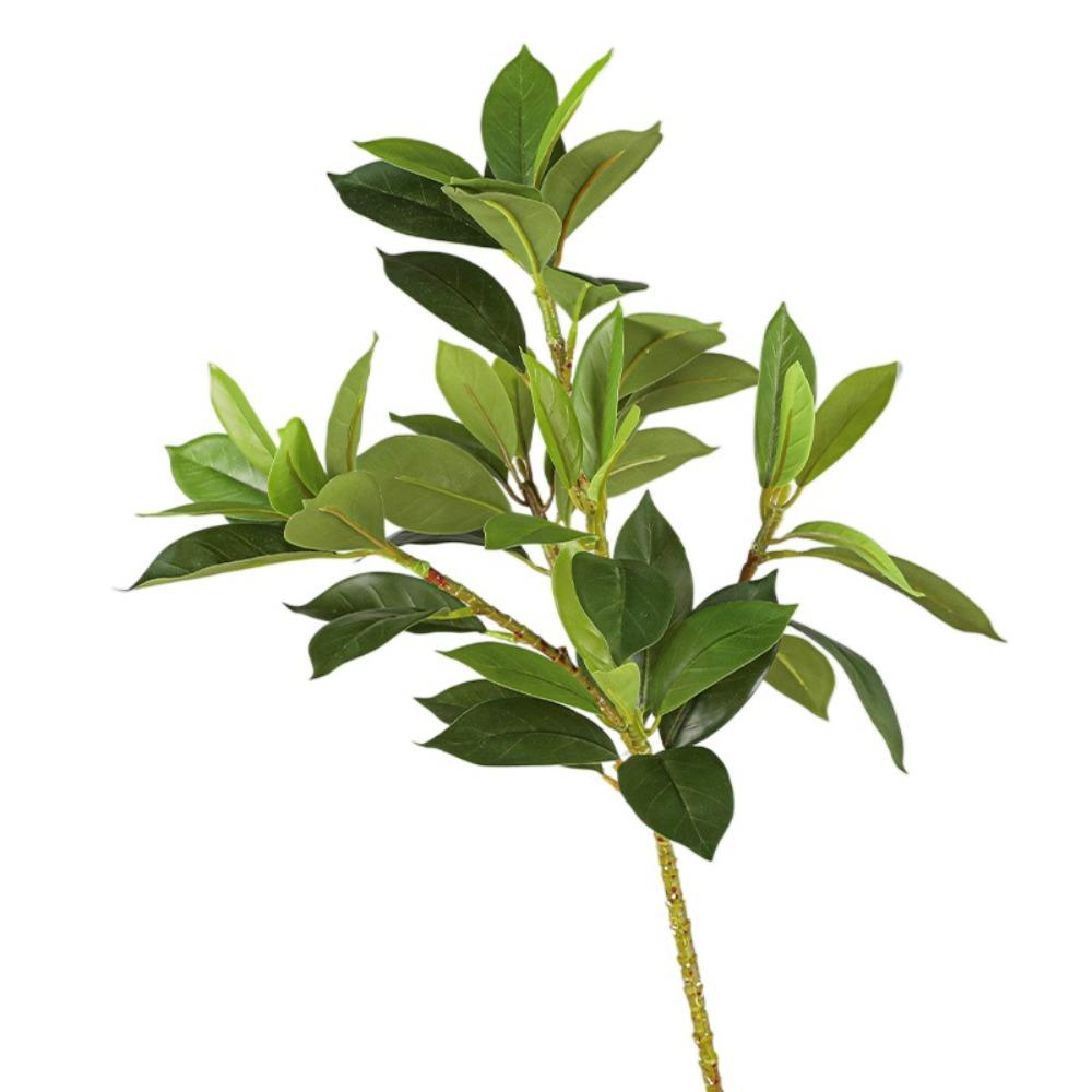 Large Artificial Ilex Chinensis Real Touch Pachira Branches  Home Living Room Decor
