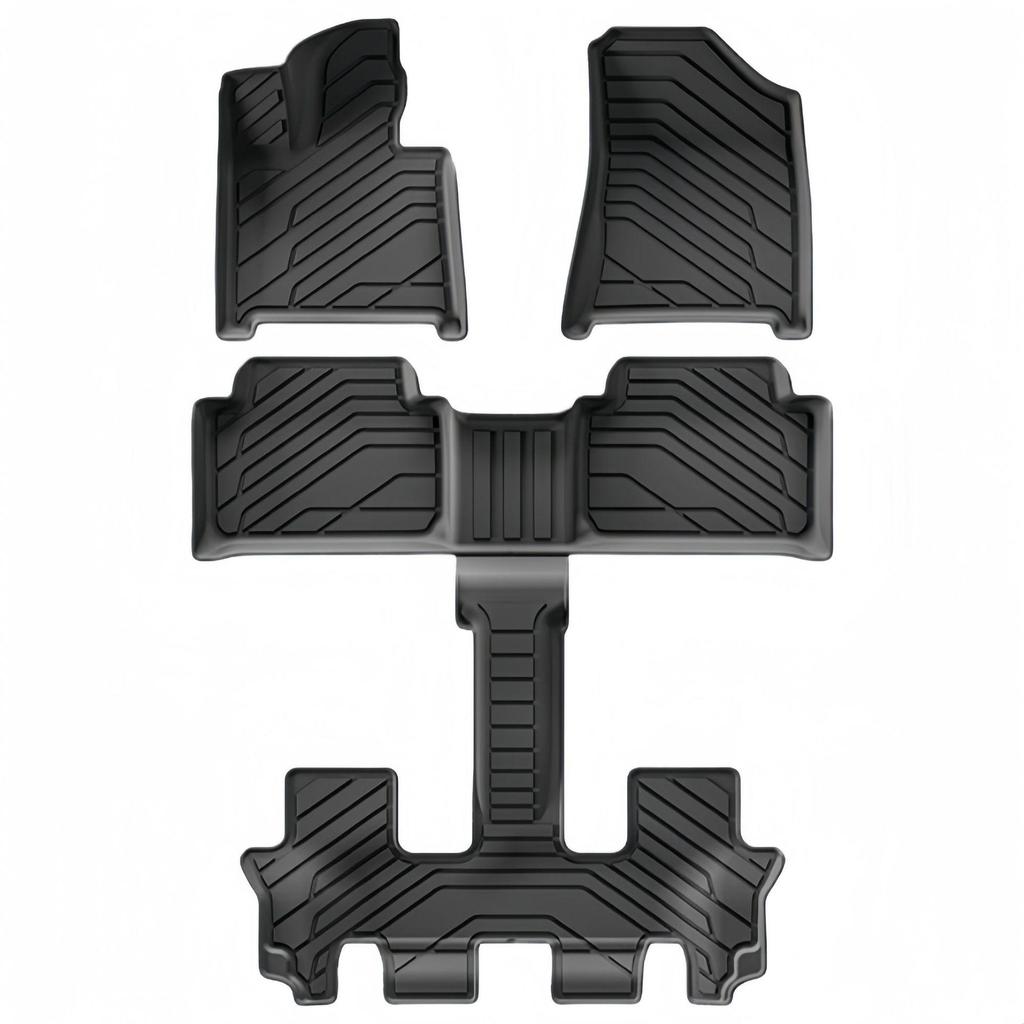 3D TPE Car Floor & Trunk Mats for Santa Fe (2021-2024)