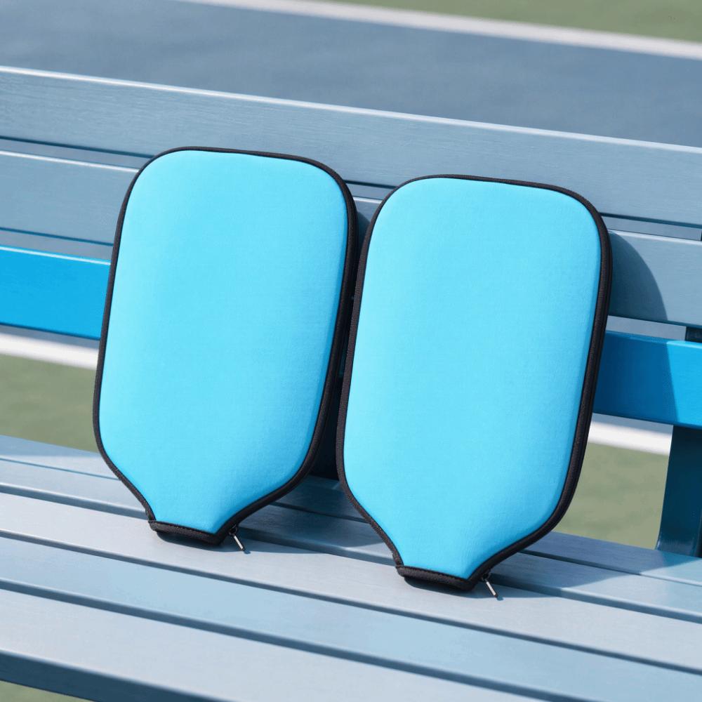 2PCS Lightweight Pickleball Paddle Case Soft Pickleball Paddle Sleeve  For Pickleball