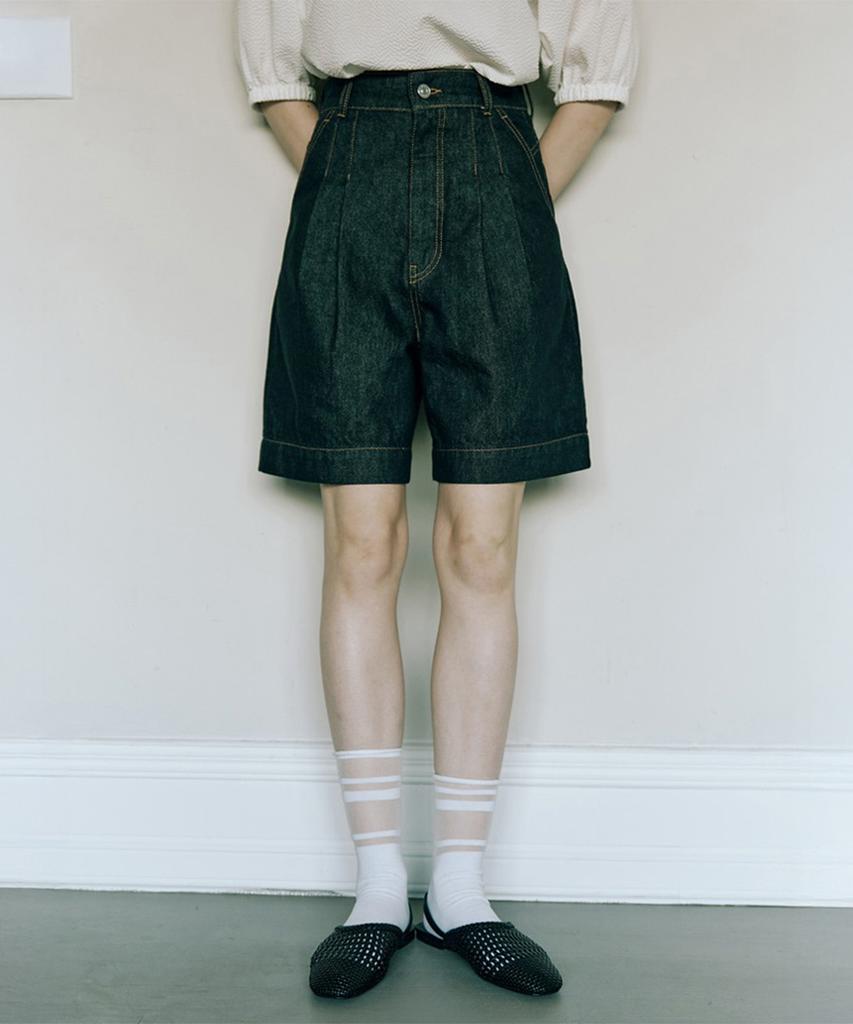 Baniseunyuyog Houston Shorts Denim Raw Indigo