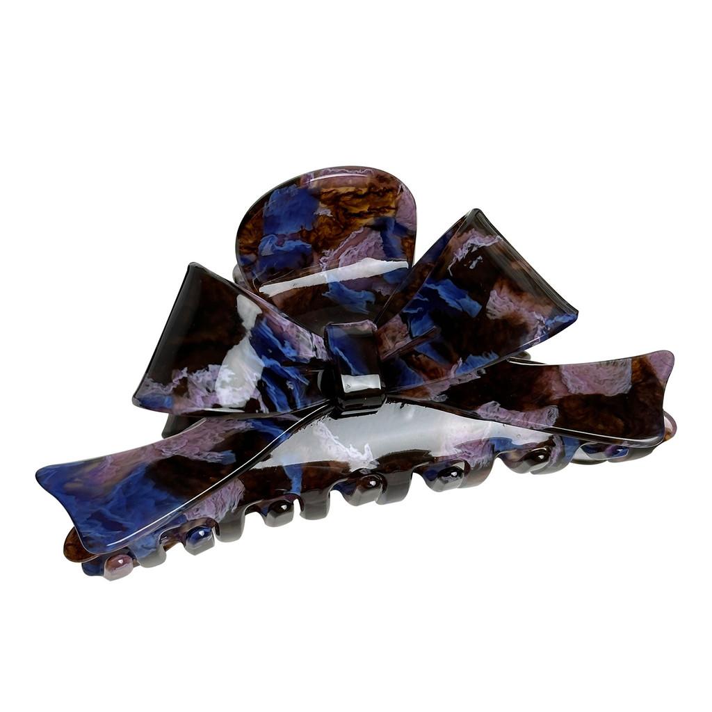Bowknot Large Highend Acetate Hair Clip Trendy Multicolored Shark Accessory Hair