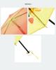 Because Lipton Women's Clear Folding Umbrella, Fruit in Tea Mini, Green, B-055262