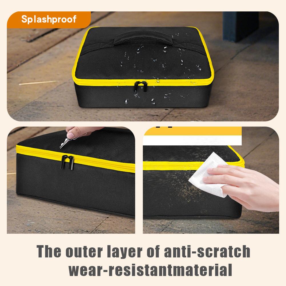 Glass Cutter Storage Bag Angle Grinder Handbag Compatible with 20V MAX* Impact Driver Case Angle Grinder Accessories