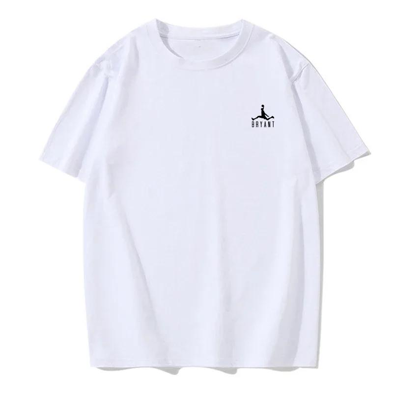 Summer Men's Casual Daily Versatile Simple T-shirt Round Neck Comfortable Solid Color Basic Men's Printed T-shirt Summer Top