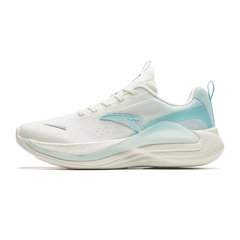 Anta Lingyun 4 Women Low Top Casual Running Shoes White Blue 922415532-3 36