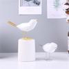 A20F-Modern Cute Bird Statues European Decorations Geometric Animal Statues Office Sculptures Abstract Decoration