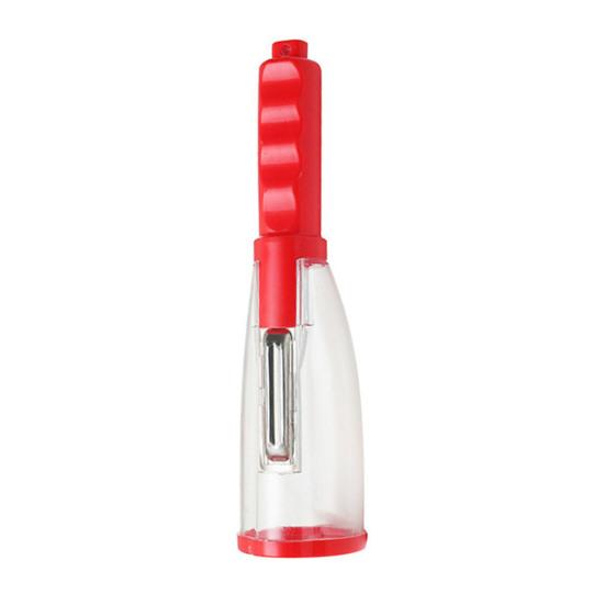 

Vegetable Peeler with Container Kitchen Fruit Veggie Peeler with Sharp Stainless Steel Blade