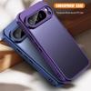 Coque Arrière Rigide PC+TPU Simple Translucide Mate Pour Google Pixel 10 Pro XL Pixel9 9Pro XL 9A Housse de Protection Caméra Antichoc