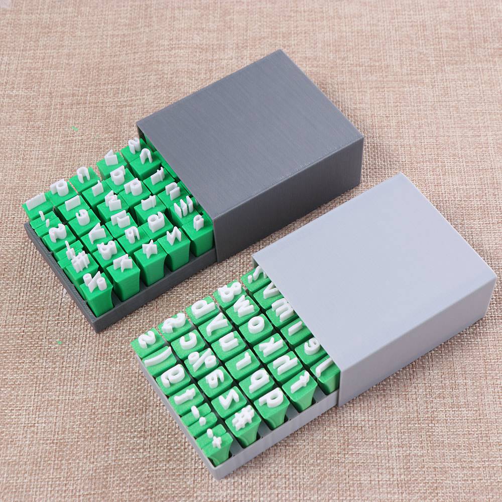 Letter Alphabet&Number Clay Stamps Tools Creative DIY Mini Biscuit Mold Moveable Uppercase Alphabet Clay Seal for Potter Artist