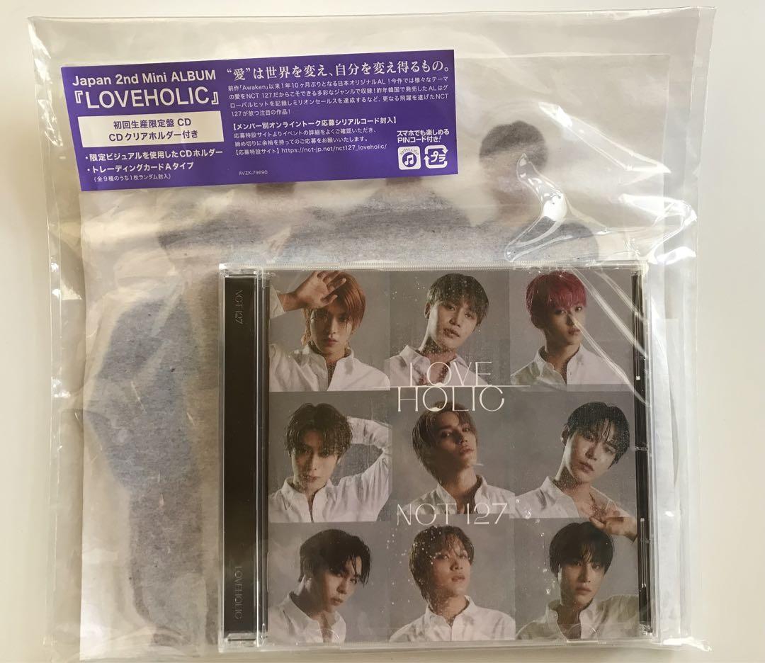 

[USED] LOVEHOLIC NCT127 First Press Limited Edition CD Clear Holder