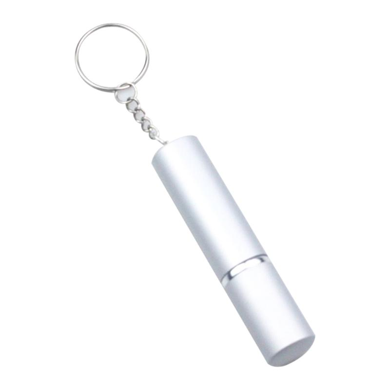 10ml Metall-Sprühparfüm-Probenflasche Schlüsselanhänger Auto-Innenraum Geschenk Mini Tragbarer Sprühparfüm-Spenderflaschen-Schlüsselanhänger