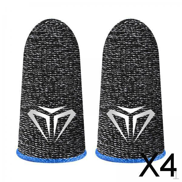 

2xFinger Sleeves ,Finger Gaming Gloves, Lightweight Extremely Thin Game Accessories Anti Sweat Phone