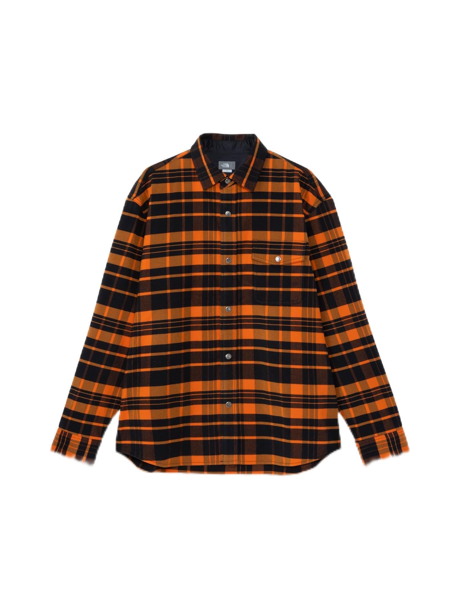 

The North Face Heritage Mandarin Long Sleeve Stretch Flannel UV Size L Shirt, Unisex, Anti-Static, Protection,