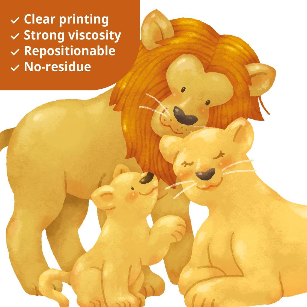 DECOWALL Numbers and Animals Wall Stickers Decorative Wall Art for DIY Wall Transfer Stickers for Room Living Kitchen DS12-8076 - Kindergarten,