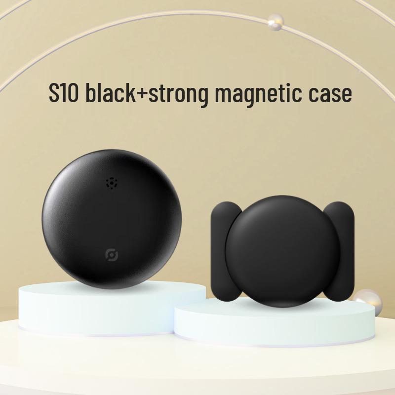 Round Bluetooth GPS Tracker for Keys, Wallets, Children, and Elderly - Anti-loss Device & Remote Finder