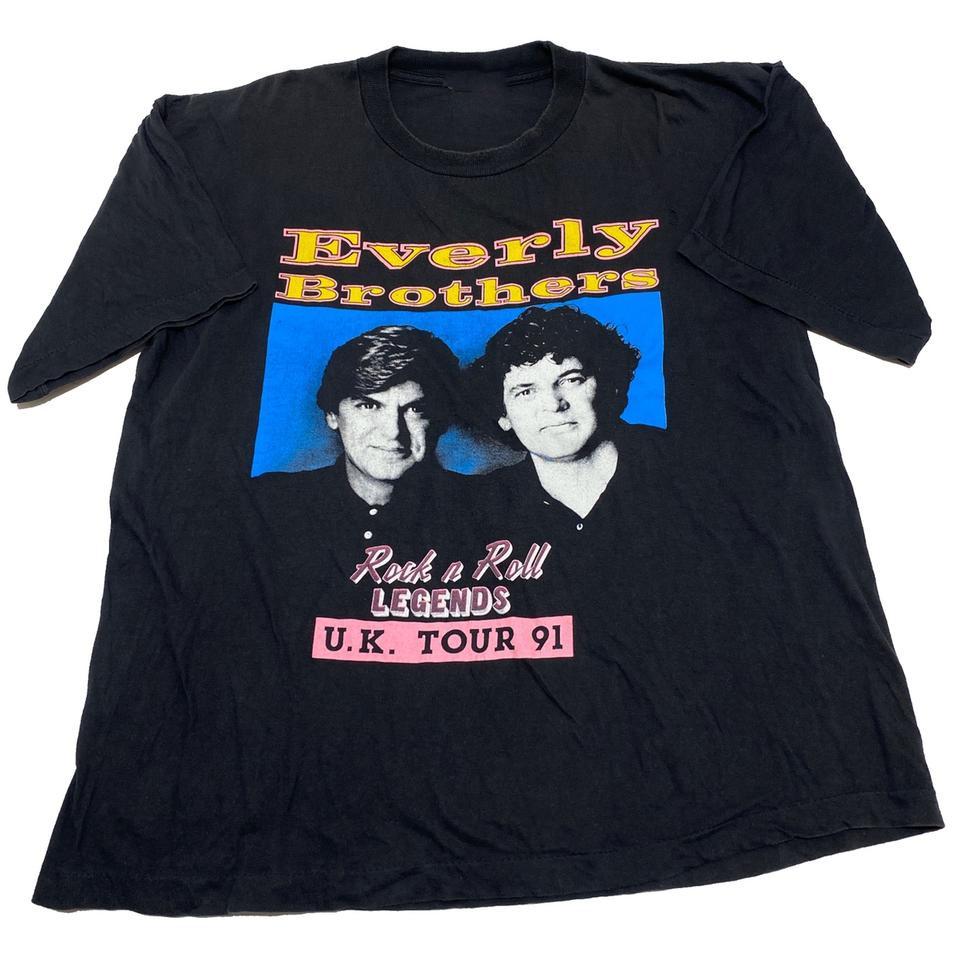 The Everly Brothers Gift For Fans Black TShirt Cotton All Size Unisex T-Shirt S