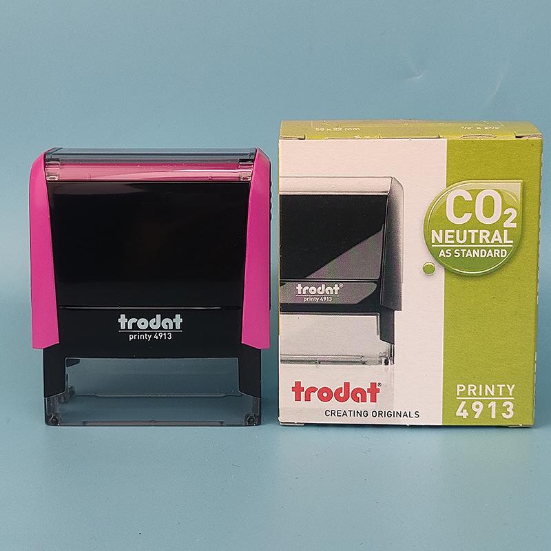 Zhuoda 4913 Selbstfärbender Stempelbecher - Vorgefärbt, Ungraviert