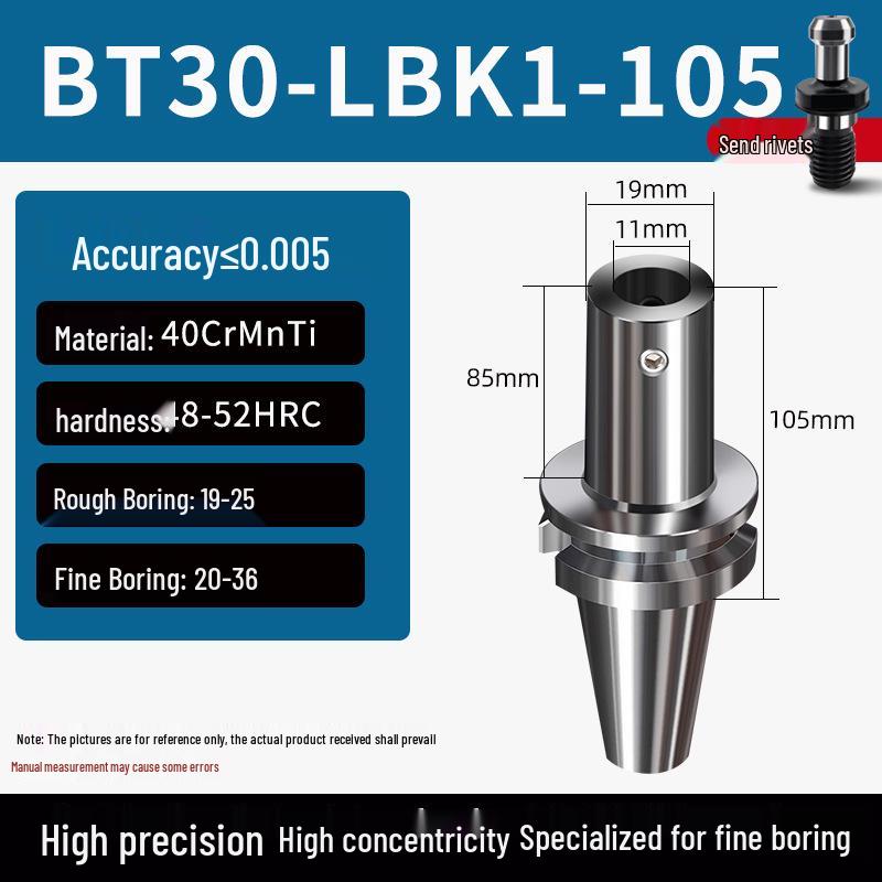 BT50-LBK Series Boring Bar Holder for 30/40 Machining Center Extension