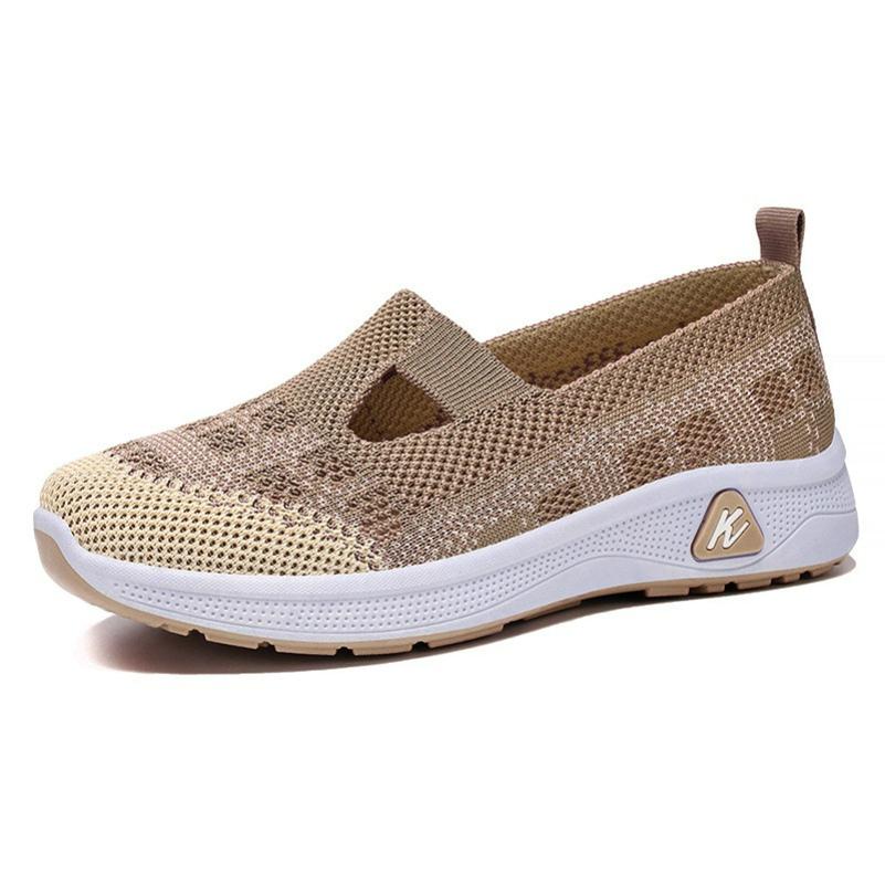 Shoes Women's Summer Women's Shoes Wholesale Breathable Hollow Single Shoes Old Beijing Cloth Shoes Pedal Mother Shoes