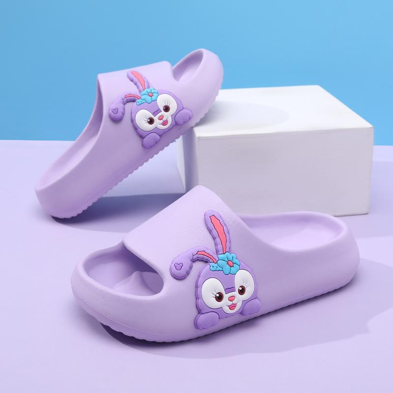 

Fashionable And Nonslip Summer Slippers For Kids With Princess Options Design 28/29 фіолетовий