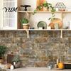 Decorative Wall Foams for Bedroom 16Pcs Peel And Stick Backsplash Tile, Waterproof Stickers, Removable PE Foam Stickers Panels, Self Adhesive