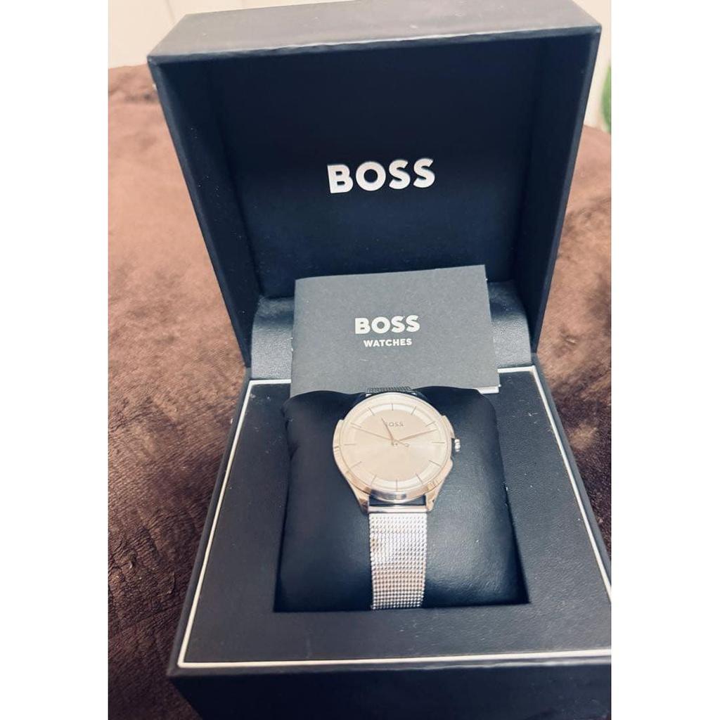 Used BOSS ladies watch mesh belt