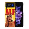 Alf TV Series Phone Case For Samsung Z Flip 7 6 5G Galaxy Z Flip4 Z Flip5 Z Flip3 Coque Black Hard PC Shell Protective Cover