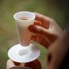 High-end Tea Ceremony Tea Art Small Mutton Fat Jade Porcelain New Single Cup Set of Master Teacups Scent Chinese Teaware Kitchen