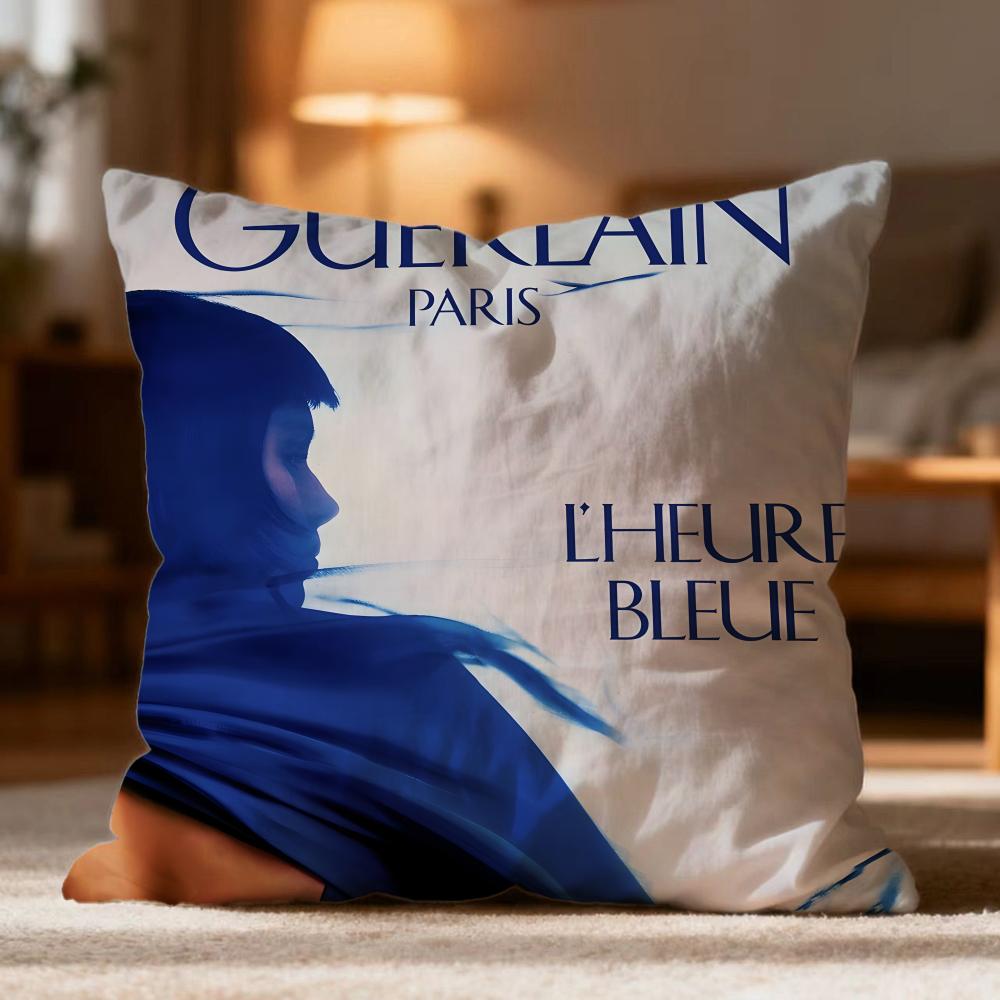 Heiß G-Guerlain Cushion Cover Weiche Waschbare Kissenhülle Mehrzweck für Sofa Bett Reise Bürogebrauch