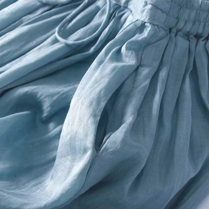 Women's Fashion Casual Solid Color Print Summer Spring Skirt