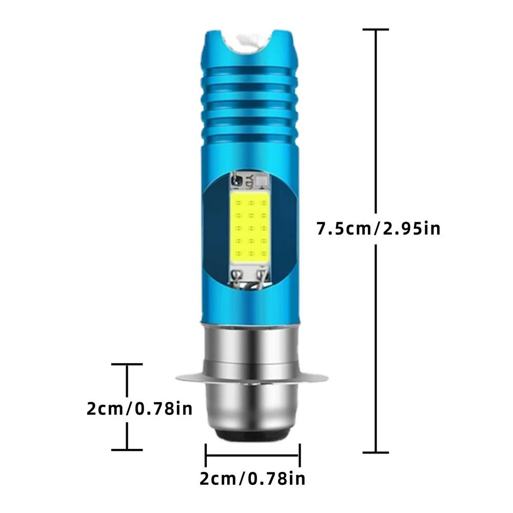 

Integrated Fog Lights LED Bulb H4 Motorcycle Headlight Practical 12V Super Bright Motorcycle Headlamp For ATV UTV And Motorbike